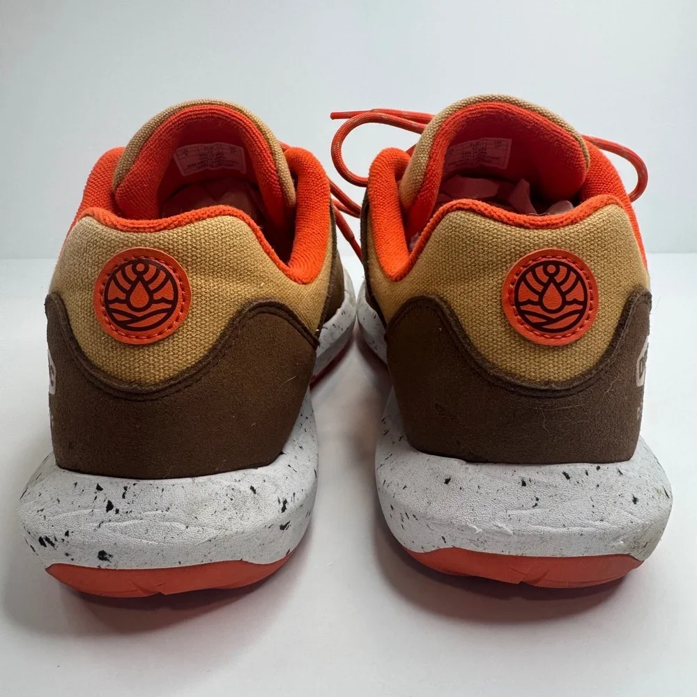 Freewaters x Draplin Design Co DDC-299 Kool Kick Mens 9 Brown Orange Sneakers